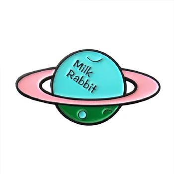 

1.25‘’Earth shape cartoon badge lapel pin