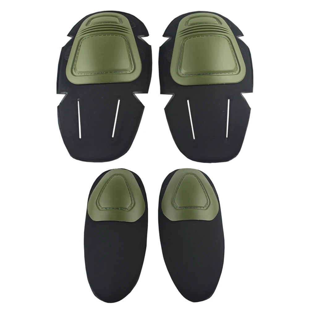 Tactical G3 Frog Suit Knee Pads & Elbow Support VULPO Paintball Airsoft Kneepad Interpolated Knee Protector Set