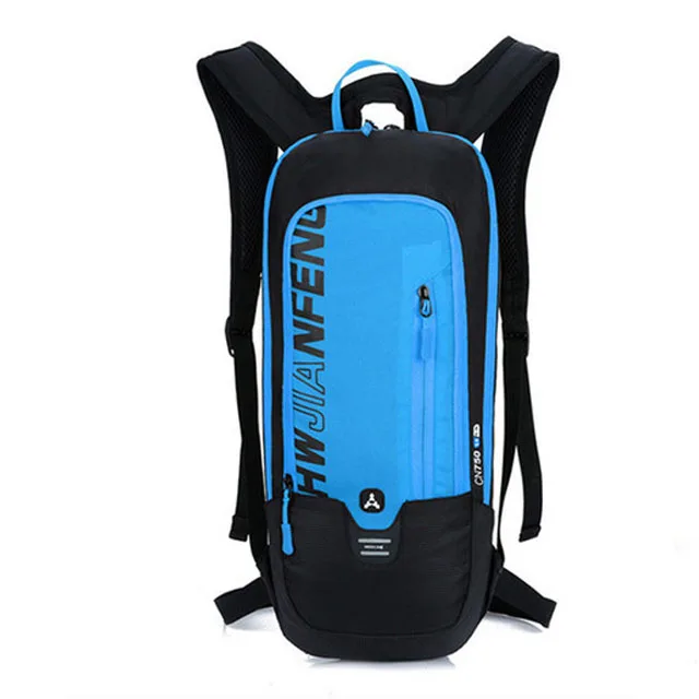 only bag blue Открытый Бег Велоспорт мочевого пузыря воды мешок кемпинг рюкзак 2L спортивный Кемпинг Туризм гидратация рюкзак езда Сумка - Цвет: only bag blue