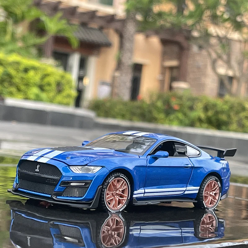 Модель автомобиля Ford Mustang Shelby GT350 GT500 1:32 модель из сплава функция оттяжки детская
