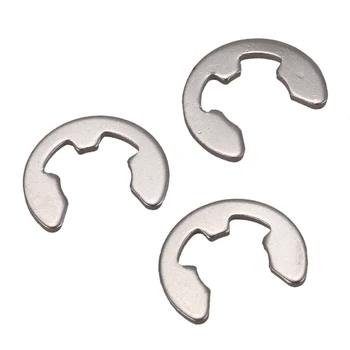 

New Fastening set outer retainers snap ring E-clip retaining ring 7mm 10 pieces