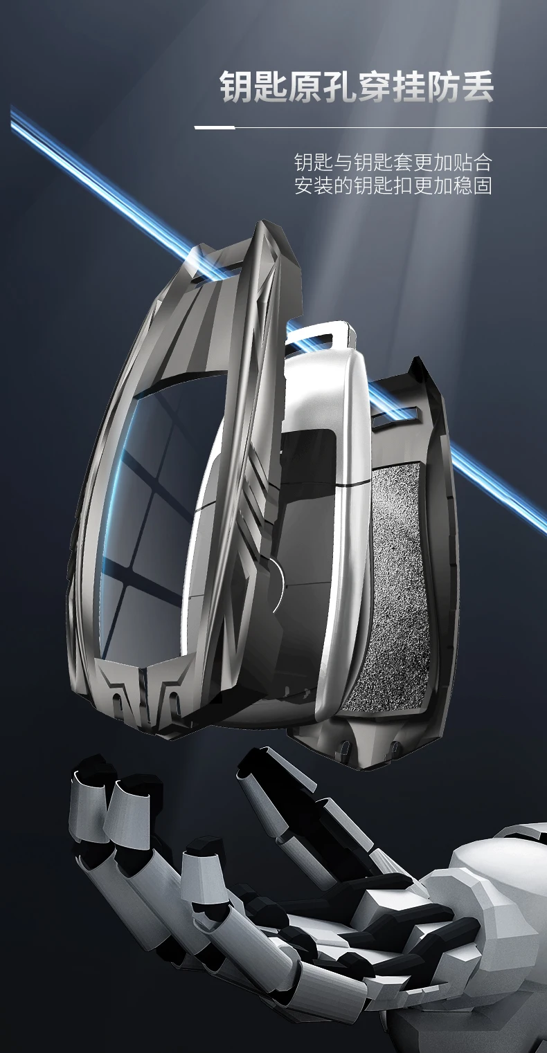 Accessori per auto in lega di zinco custodia per portachiavi a distanza Shell per Mercedes Benz W223 classe S300 S350 S450 S500 2020 2021 portachiavi 15 Accessori per auto in lega di zinco custodia per portachiavi a distanza Shell per Mercedes Benz W223 classe S300 S350 S450 S500 2020 2021 portachiavi - H0779e20d96a946ec86b498f3e573c587w