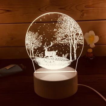 

3D Night Light Creative Gift Led Decorative Table Lamp