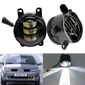 

2PCS Car Styling LED Fog Lamp headlight For Renault Megane 2 Saloon LM0 LM1 2003-2015 For Megane 2 Estate KM0 KM1 2003-2015