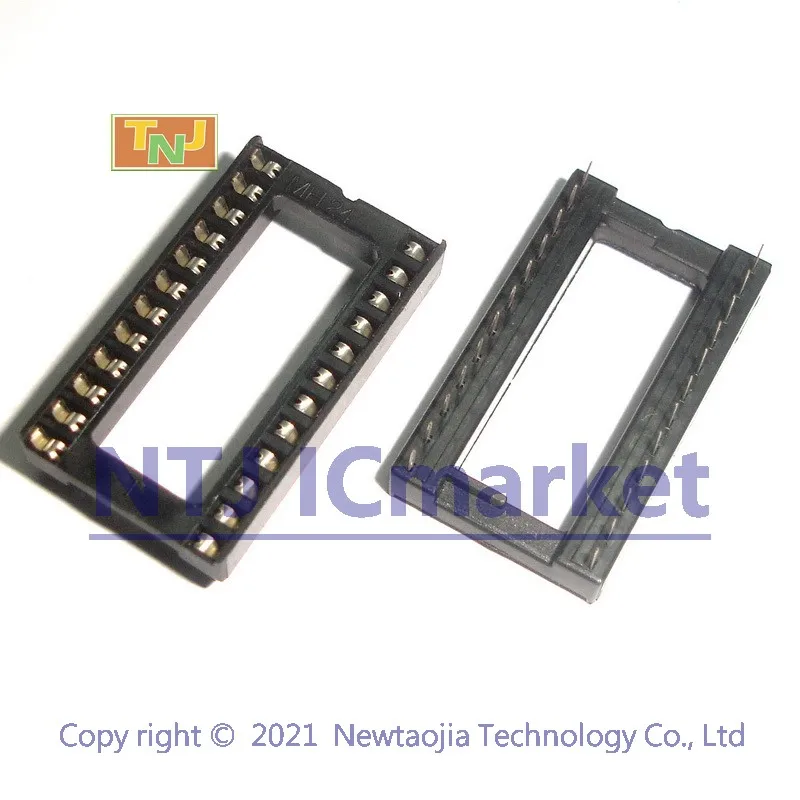 IC Sockets Connector DIP 2.54MM Wide Body Series DIP24-DIP48 24-48 Pins dip adapter converter