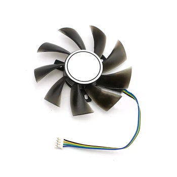 

Replacement Graphics Card Cooling Fan for HIS RX560D 560 550 2G/4G RX470 460 ITX MINI Repair Part 4Pin Video Card Cooler Fan