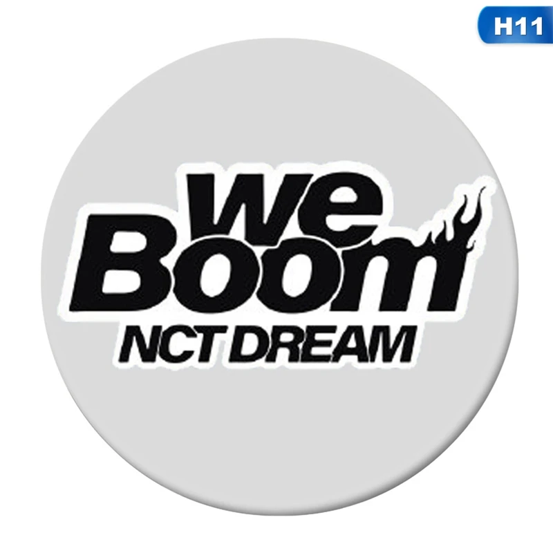 Корейский KPOP NCT NCT127 сенсорный альбом Брошь булавка приспособление для бейджа для одежды шляпа украшение для рюкзака