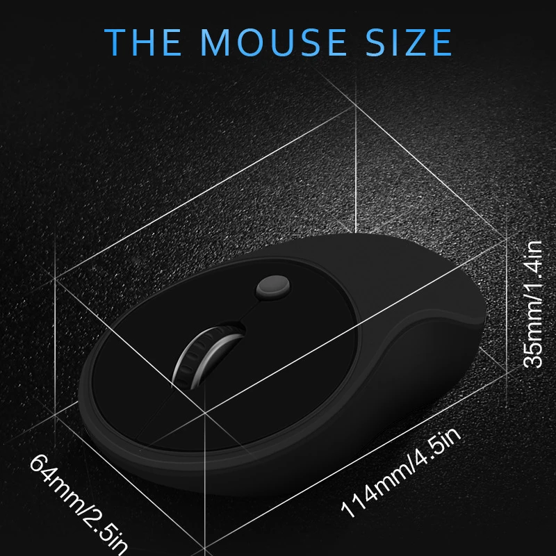 2,4 ГГц Беспроводная компьютерная мышь эргономичная оптическая Mause 1600 dpi Портативная USB 3D мышь для Xiaomi ноутбук ПК ноутбук Macboook