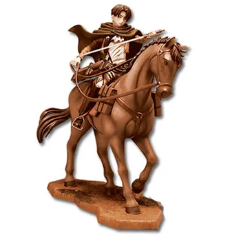 

Attack on Titan Horseback Riding Survey Corps Eren GK Statue Action Figure Collection Model Toy M4785