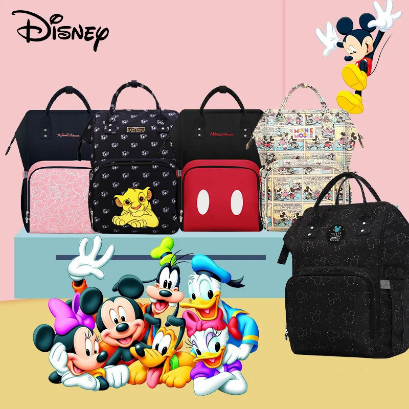 Disney для беременных уход сумка USB детских подгузников Органайзер Детские коляски