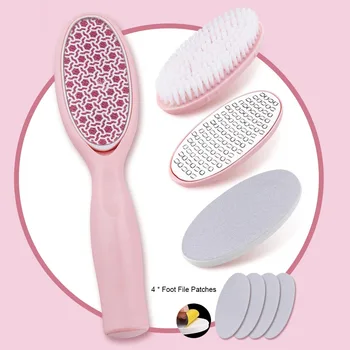 

4Pcs Callus Remover Foot Care Pedicure Kit Stainless-steel Foot Rasp Foot File Dead Skin Remover Foot Care Tools