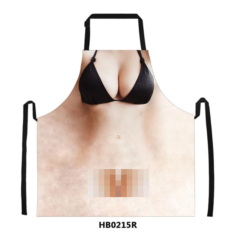 Sexy-Naked-3D-Print-Kitchen-Aprons-For-Women-Men-Waterproof-Cooking-Bbq