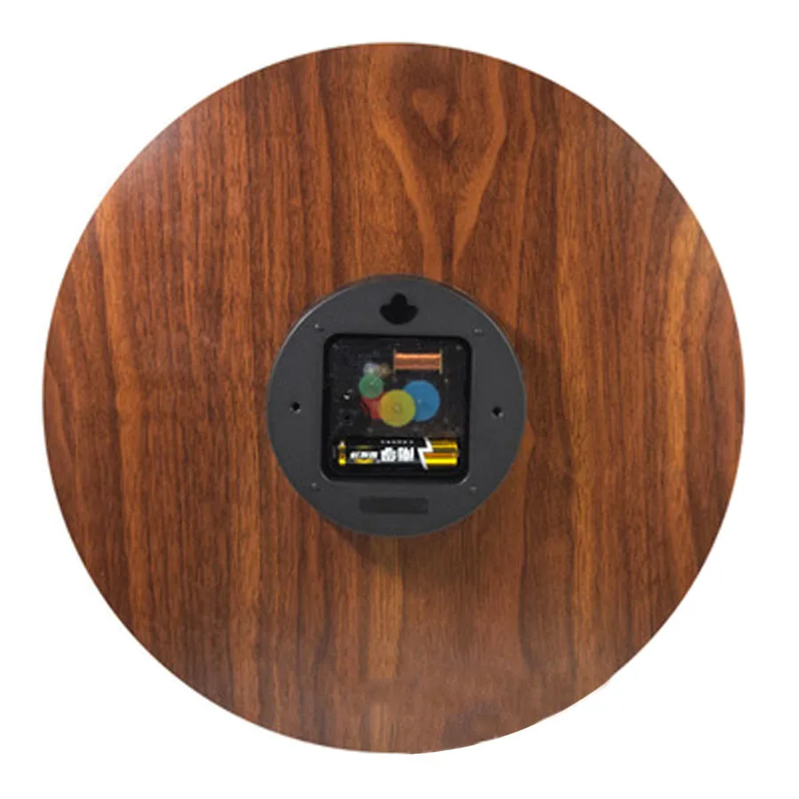 Деревянные настенные часы современный дизайн для спальни волк тема животных настенные часы со светящимися деревянными стенками домашние декоративные часы бесшумные
