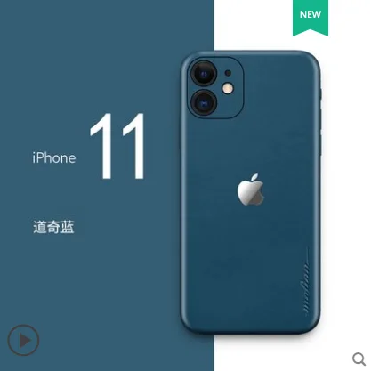 color as photo Роскошный чехол для iphone 11, натуральная кожа, натуральная Тонкая палка, устойчивый к царапинам чехол для iphone 11 pro 11 pro max - Цвет: color as photo