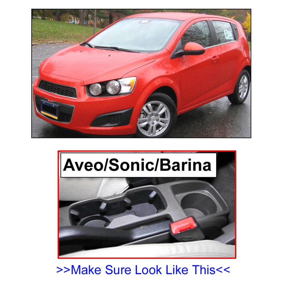 Для Chevrolet Sonic Aveo Holden Barina TM300 2012- 2013 Центральная рукоятка консоли подлокотник Подлокотник ящик для хранения лоток