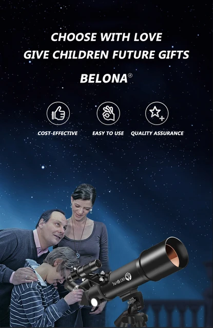 Télescope astronomique avec trépied, ouverture de 70mm, 500mm, Portable,  réfractant, verre à revêtement large bande, optique pour adulte et enfant -  AliExpress