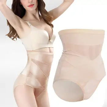 

Waist Trainer Panties Women Postpartum High Waist Shapewear Buttock Lifting Underwear Body Shaping Slimming Trainer