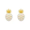 New Arrival Geometric Pearl Women Classic Stud Earrings Pineapple Pearl Earrings Female Fashion Earrings Female Jewelry ► Photo 2/5