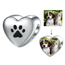 DALARAN трендовый 925 Серебряный в форме сердца Подвески для ног Серебро 925 браслет для изготовления ювелирных изделий