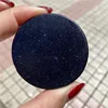 Natural  Blue Sandstone Round Shape Crystal Quartz For Home Decoration DIY Gift Reiki 1PCS 3