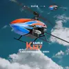 WLtoys XK K127 Self Stabilizing 6-Axis Gyroscope 4CH Flybarless Altitude Hold RC Helicopter Body Gift For Kids 1
