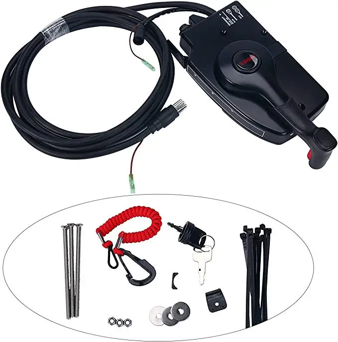 US $129.99 For Mercury Outboard Engine Side Mount Remote Control Box With 8Pin Part 881170A3