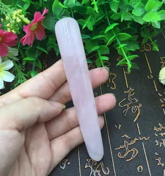 

Handmade Natural Jade Face Acupuncture Point Guasha Massage Tool SPA Therapy Rose Quartz Jade Stone Massager Scraping