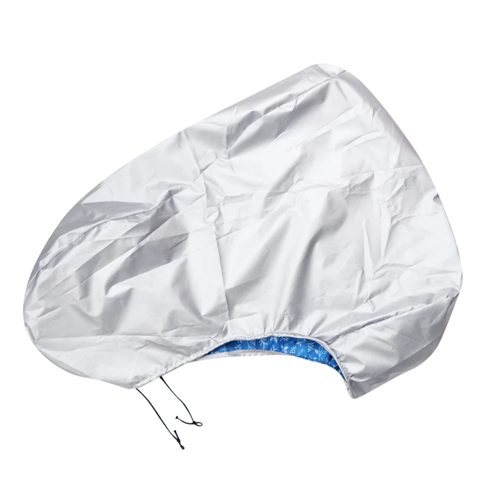 Full Outboard Motor Boat Cover Fits 5HP to 150HP Engines - Waterproof & Anti-UV