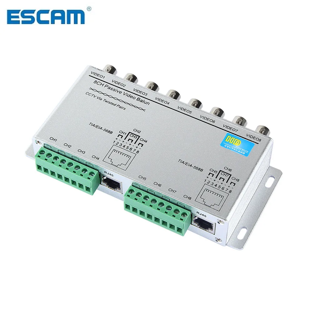 8ch video balun