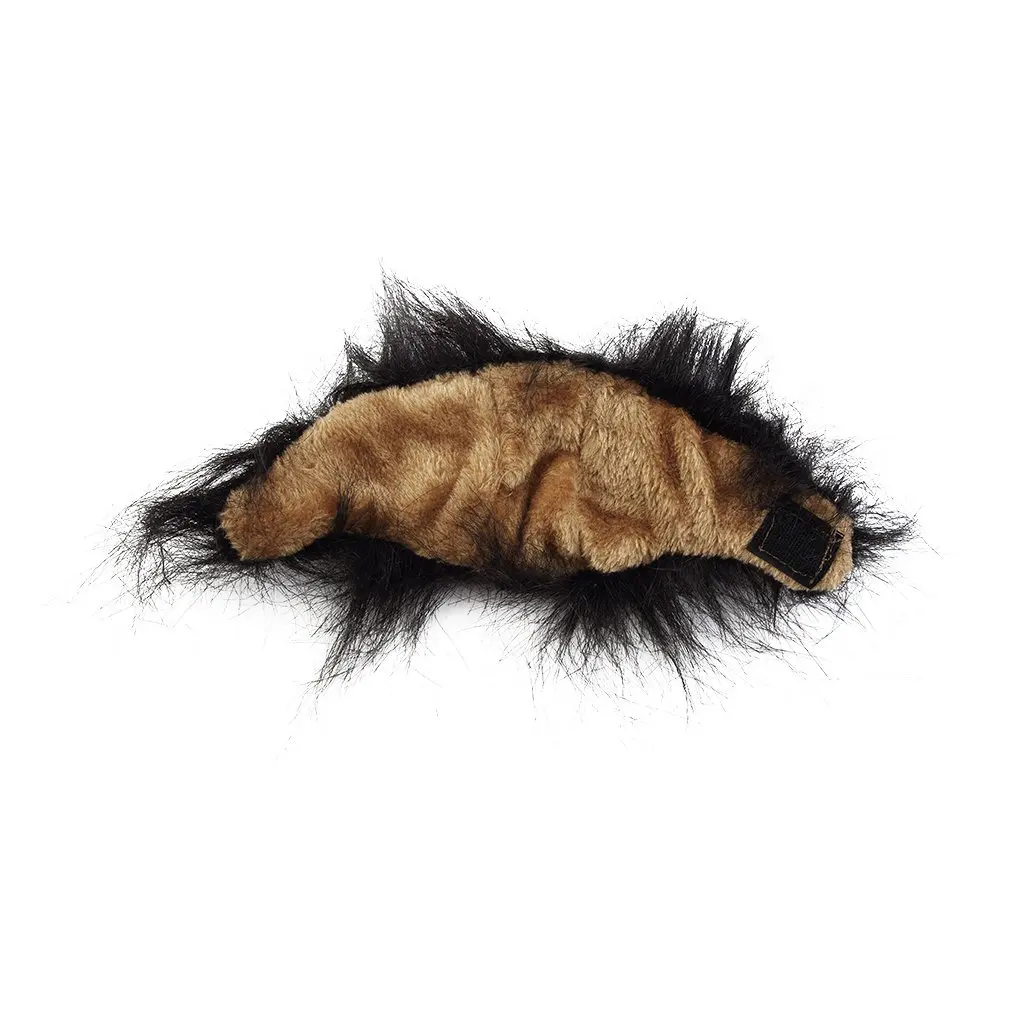 Новинка, 1 шт., парик для домашних животных, кошек, собак, имитирующий львиную шерсть, гриву, уши, головной убор, Осень-зима, костюм, шарф-глушитель