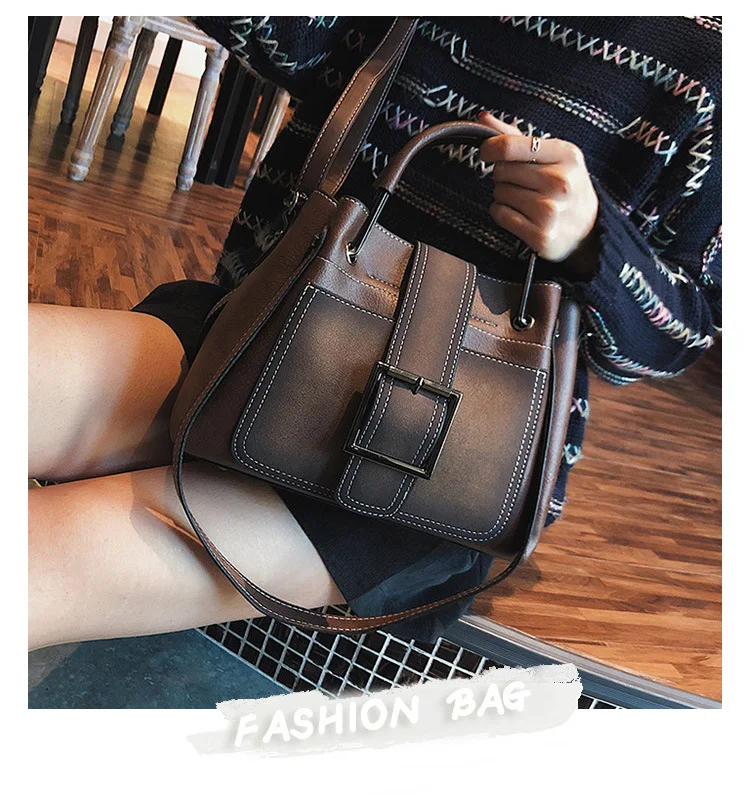 

Handbags Crossbody-Bags Round-Handle Messenger Female Women Summer PU with for New Travel