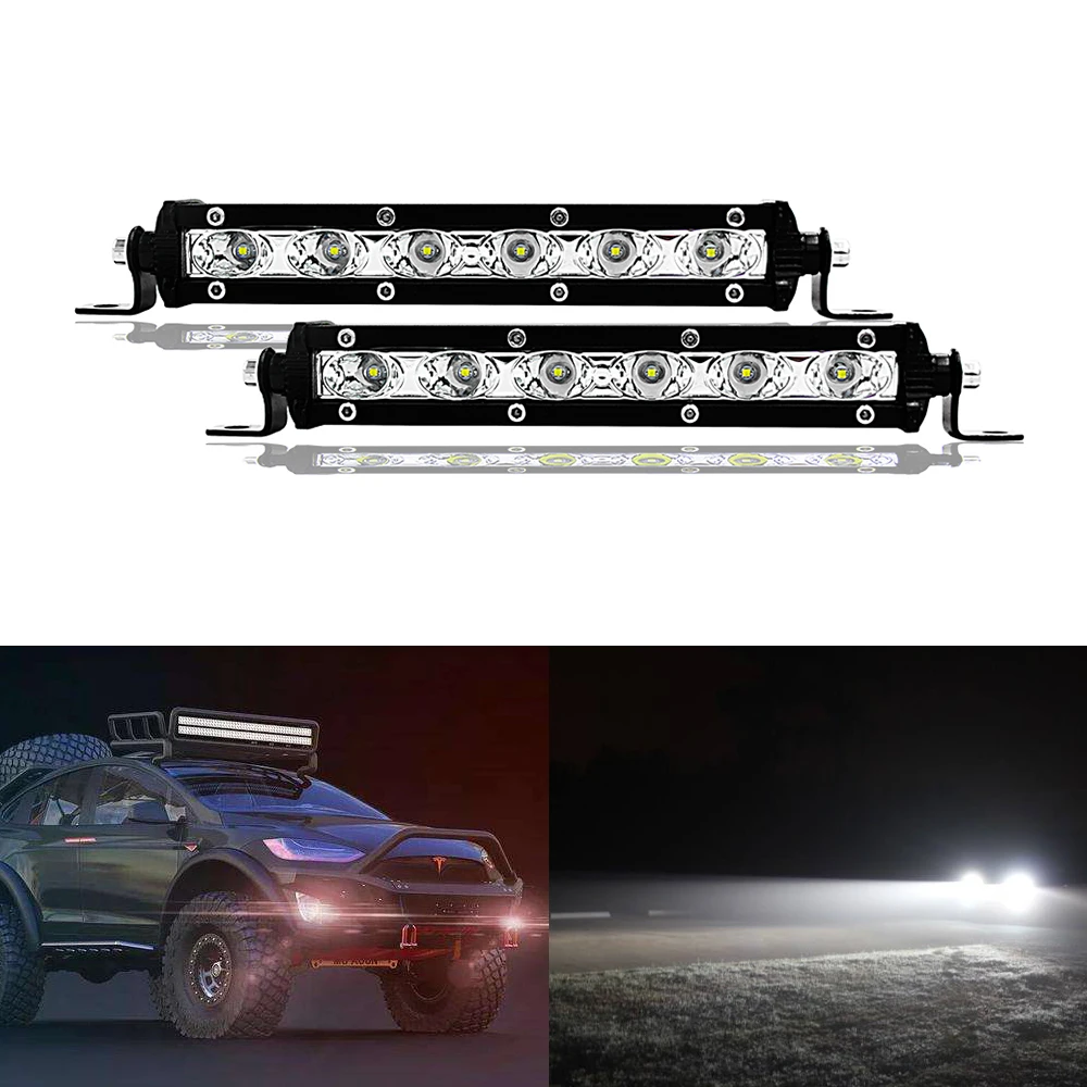 

7 Inch LED Work Light 12V Ledbar Off Road Light Headlight for 4x4 Truck ATV Car Offroad Auto Accessories Motorcycle Light Lamp