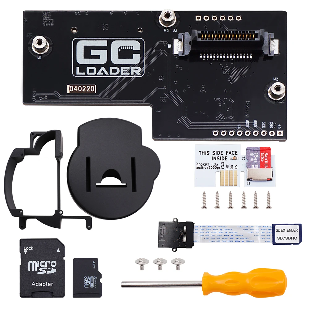 Leitor de Cartão Lite com Sd2sp2 tf para Gamecube Clone Carregador Adaptador Console Dol-001 - Dol-101 gc - Image 3