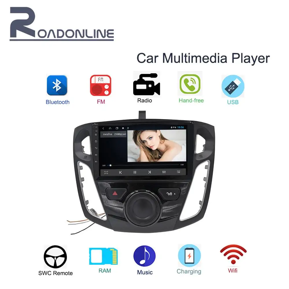Android 1Din 9 &quotHD Автомобильный аудио стерео плеер/gps навигационная система/сенсорный