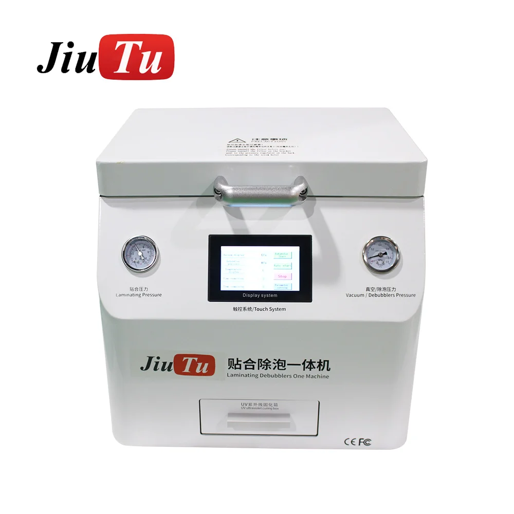 LCD Repair Machine For Flat Curved Edge For iPad 15 Inch Screen Repair Automatic Vacuum OCA Laminating Machine With UV Box