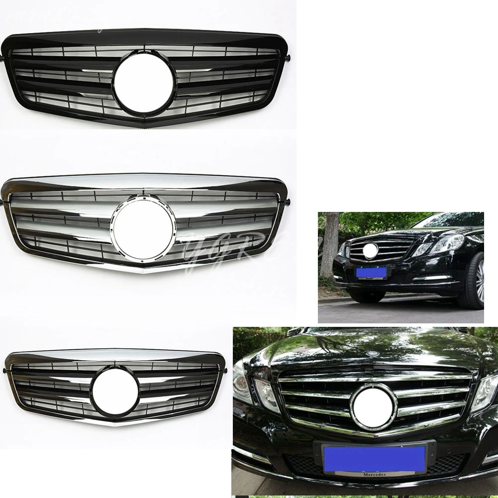 Передняя решетка радиатора для Mercedes Benz E-Class E250 E350 E550 W212 2010 2011 2012 2013 | Автомобили и