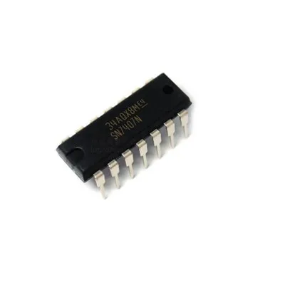 5 шт./лот SN7407N DM7407N HD7407P SN7407 7407P 7407N 7407 бренд Аутентичные встроенный DIP14 | Электронные