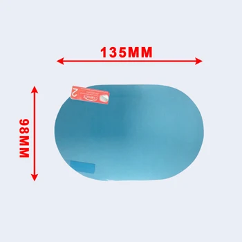 

Cars Covers Mirror Car Anti-Fog Film Side Window Protection Light Blue