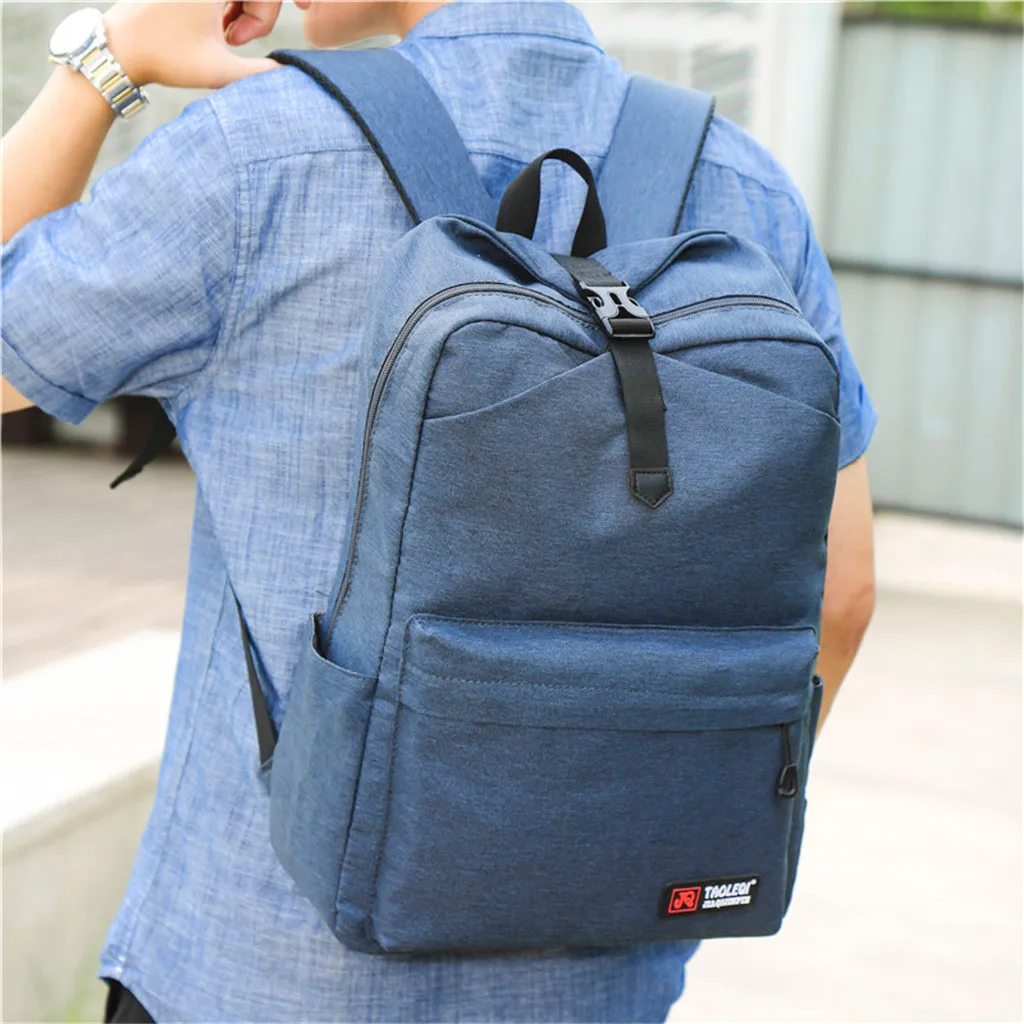 2019 Новый Бизнес сумка для ноутбука Повседневное Ткань Оксфорд Рюкзак Студенческая сумка рюкзак для путешествий и зрелый человек рюкзак