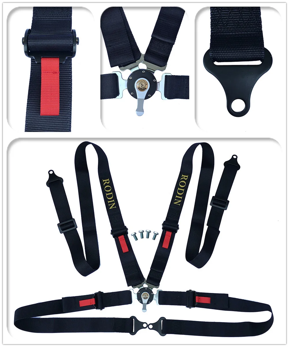 2 Inch 4 point NEW Camlock  Car Auto Racing Sport Seat Belt Safety  Racing Harness k8-4007