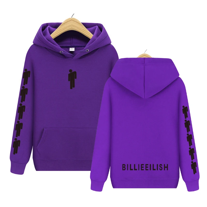 Лидер продаж Billie Eilish модные толстовки с принтом женские/мужские толстовки с капюшоном и длинным рукавом Повседневные трендовые уличные толстовки