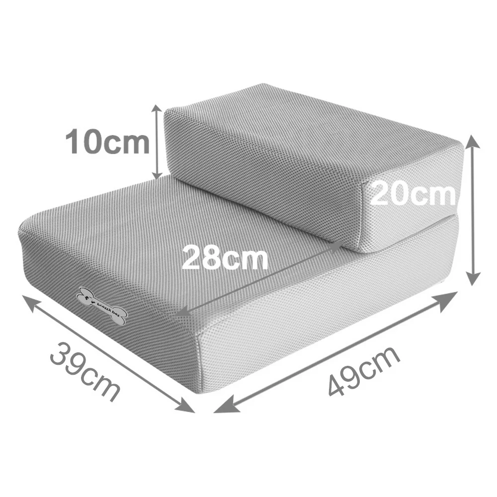 Коврик для лестницы для домашних животных игрушки для домашних животных кровать лестница лежак для питомца подушка коврик 2 шаг складной дышащий сетчатый диван коврик-подстилка для собаки кошки транинг