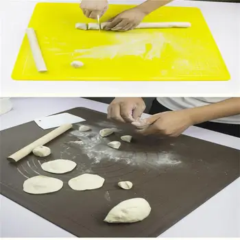 

Thickness 2.85MM Baking Mat Silicone non-stick Reusable Kneading Pad Heat-Resistant Cookie Macaron Baking Mat Pastry Tools
