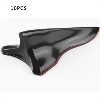 

Body Decoration Modified Parts Car Antenna Black Pointed Sticky Shark Fin Roof and Tail