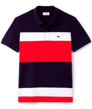 

Lacoste POLO NAVY STRIPES RED AND WHITE