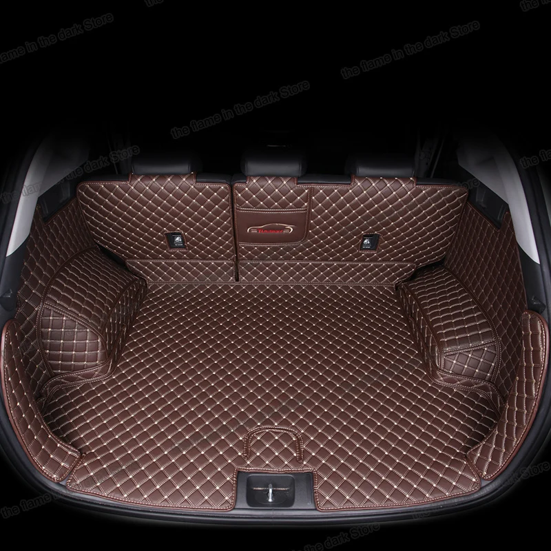 Lsrtw2017 кожаный коврик для багажника автомобиля hyundai tucson 2016 2017 2018 2019 2020 внедорожник