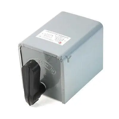 380V 60A 30A 3 позиционный двигатель Вперед Реверсивный барабанный переключатель HY2-60