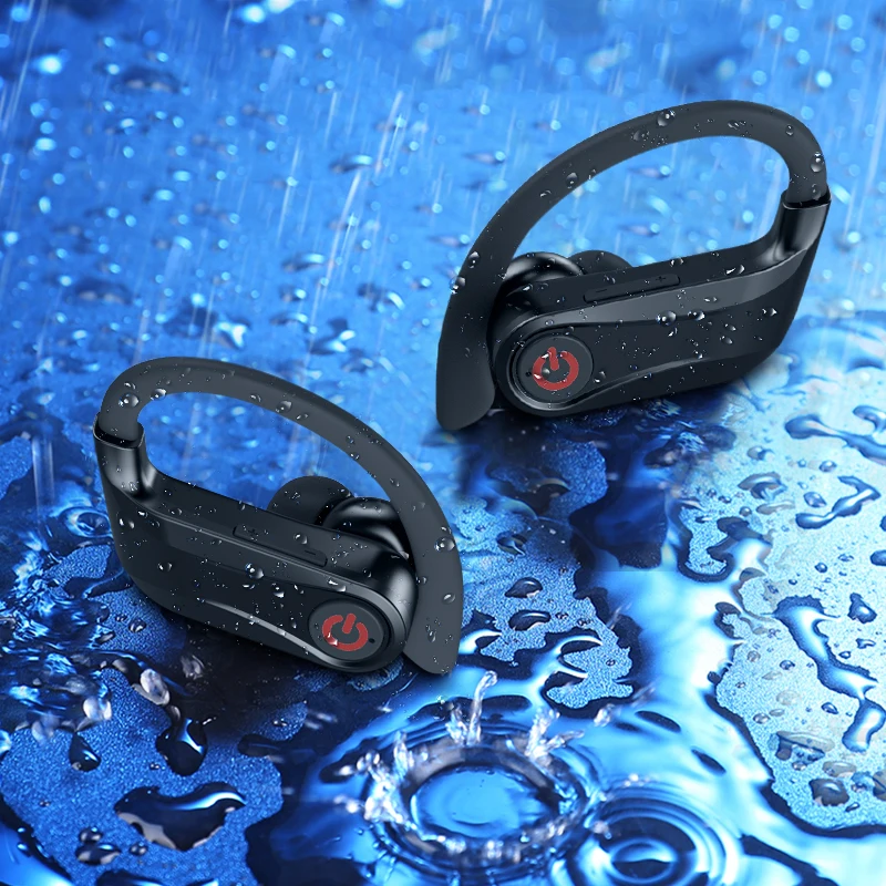 Q62 Bluetooth 5 0 Earphone TWS Ultra long Wireless Bluetooth Headset Sport Waterproof Stereo Hands free Gaming Phone Earplugs