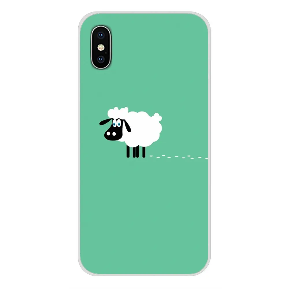 images 4 Для samsung Galaxy S3 S4 S5 мини S6 S7 край S8 S9 S10 Lite рlus Note 4 5 8 9 Вязание медитации с мультипликационным принтом «Овечка» силиконовый чехол-кошелек - Цвет: images 4