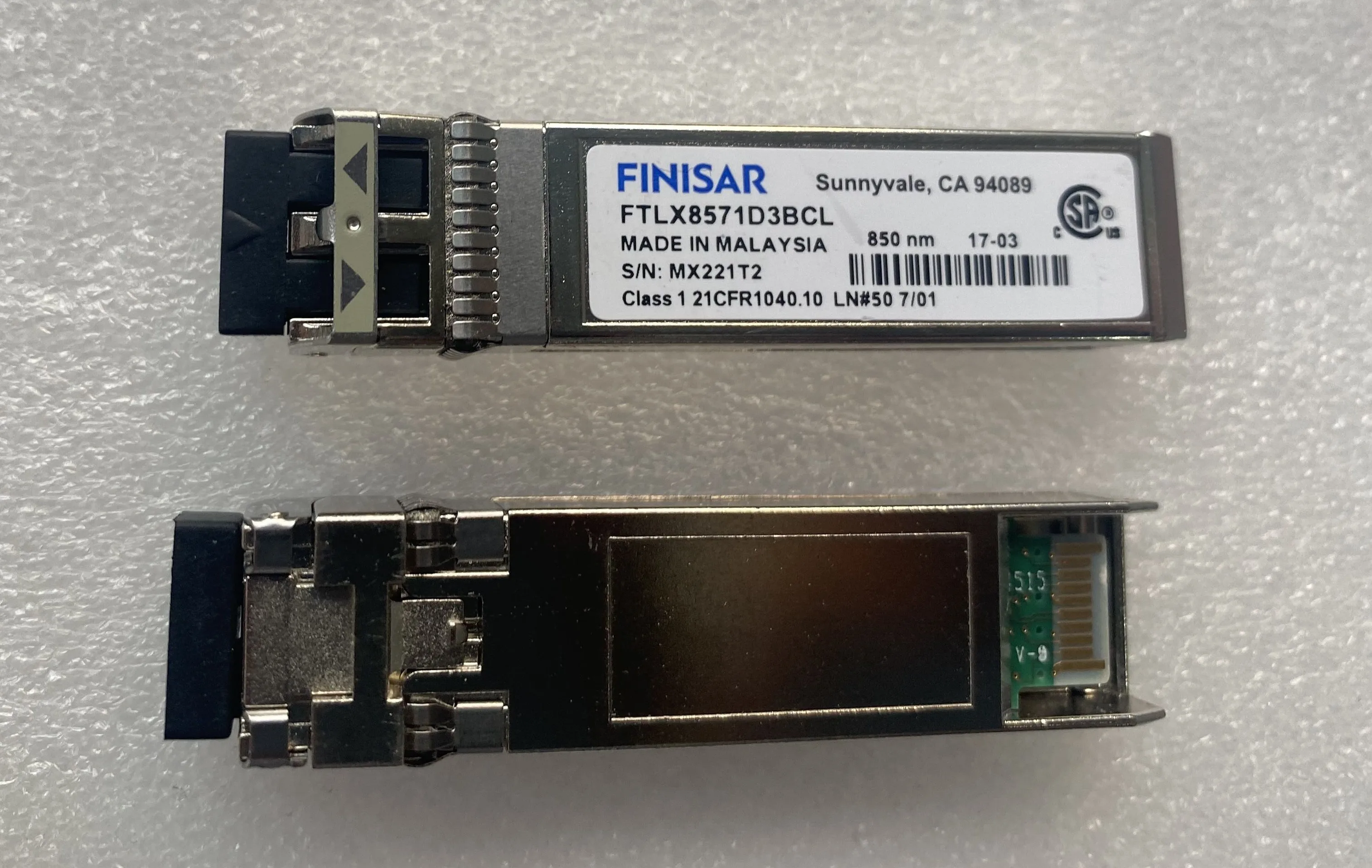 Бесплатная доставка FTLX8571D3BCL TXRX SFP + Мульти 10 ГБ/сек. 850NM | Электронные компоненты и